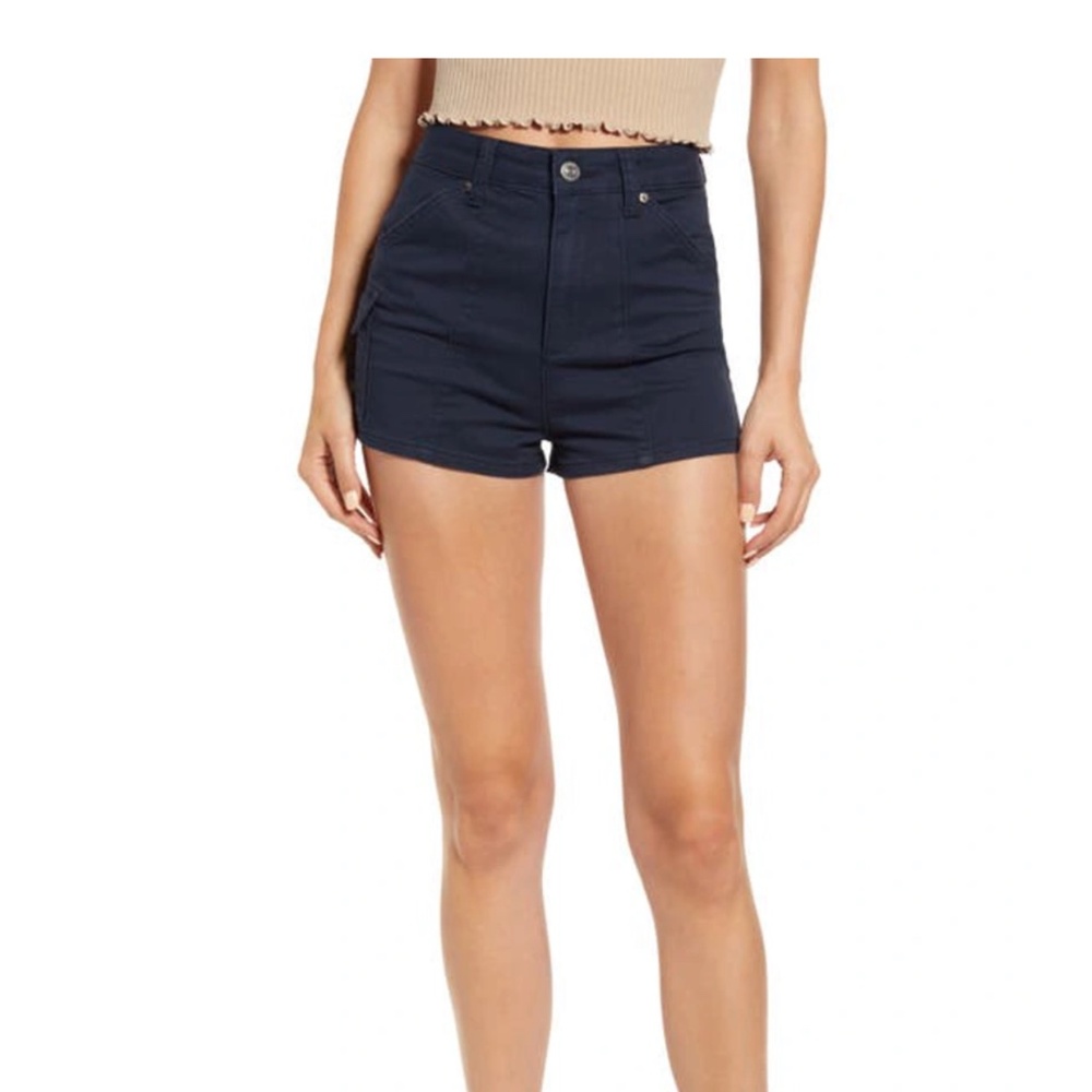 BDG URBAN OUTFITTERS Cargo Hot Pants In Navy